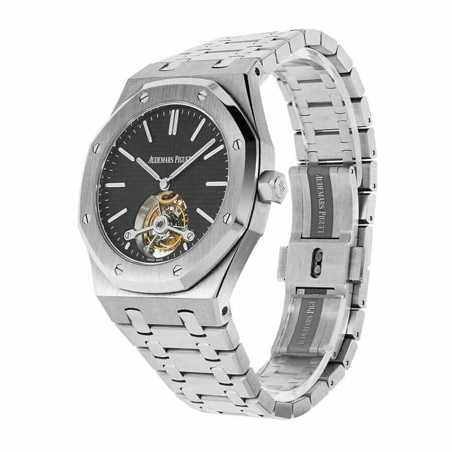 AP Super Clone Royal Oak Tourbillon Black