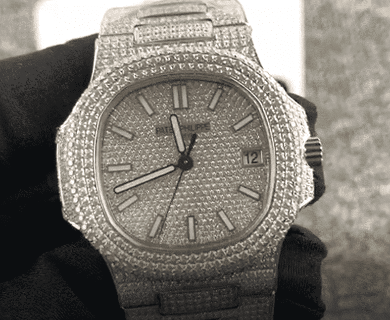 Patek Philippe Super Clone Iced Out 5719/10G-010