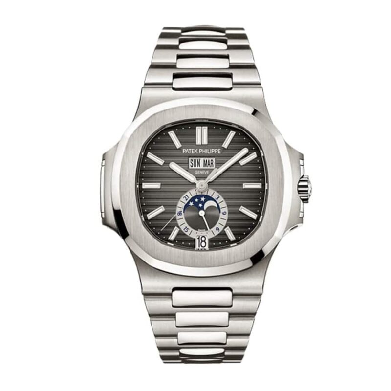 Patek Philippe Super Clone  Nautilus Black Dial