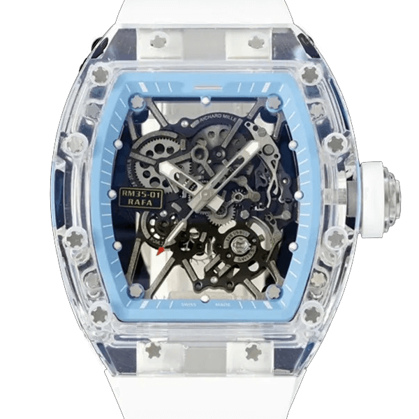 Richard Mille Super Clone35-01 Ice Blue