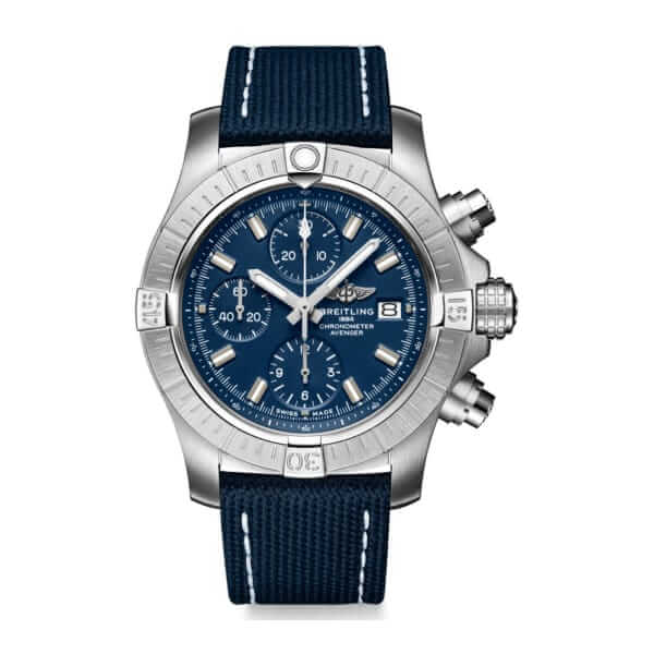 Breitling Avenger Super Clone A13385101C1X2 Blue Dial