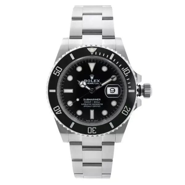 Rolex Submariner 126610LN Super Clone : Black Bezel Black Dial 41mm