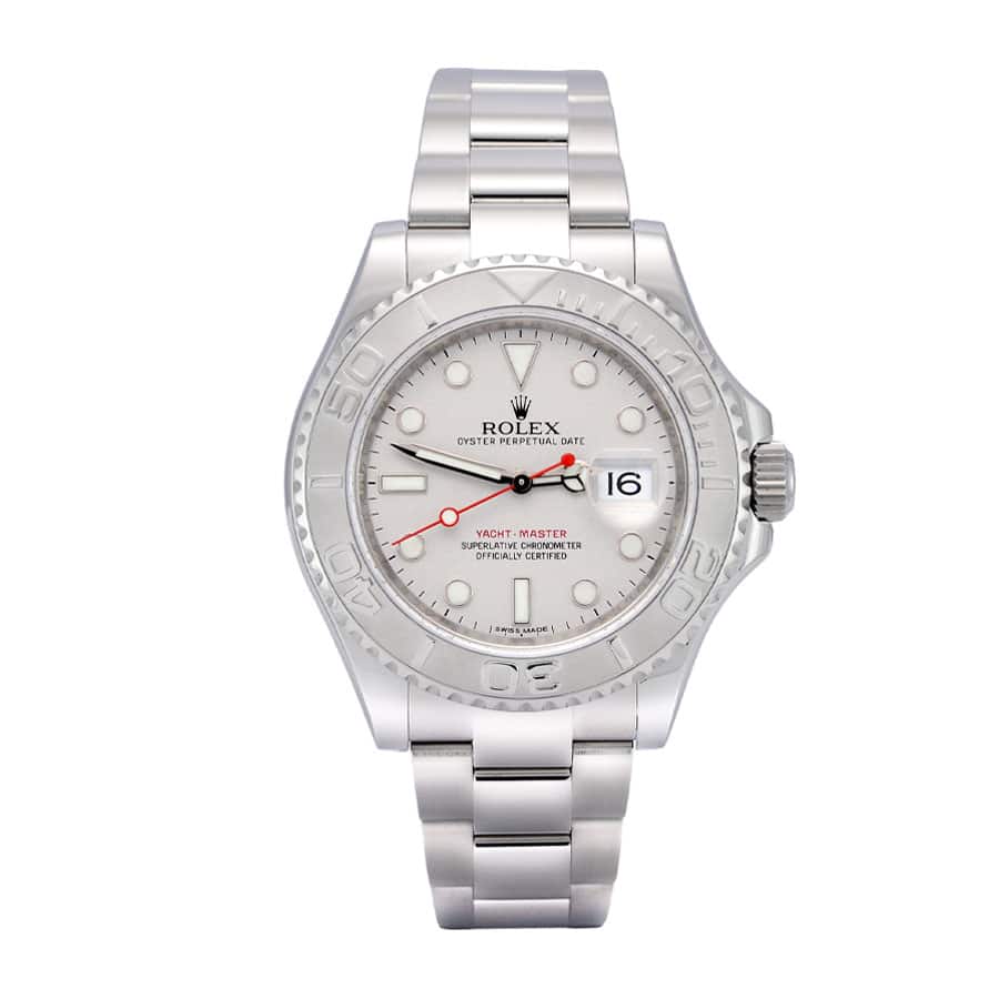 Rolex Yacht-Master 40 116622 Super Clone : Rolesium Platinum Sunray Dial 40mm
