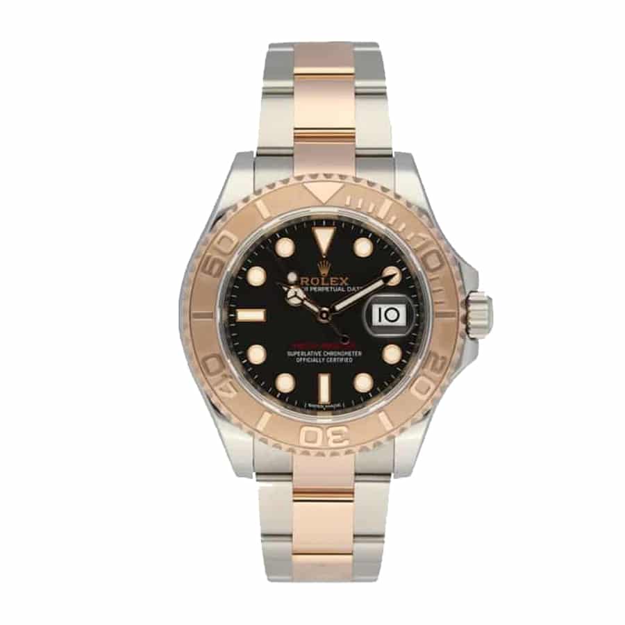 Rolex Yacht-Master 116621 Super Clone : Two-Tone Everose Gold Brown Dial 40mm