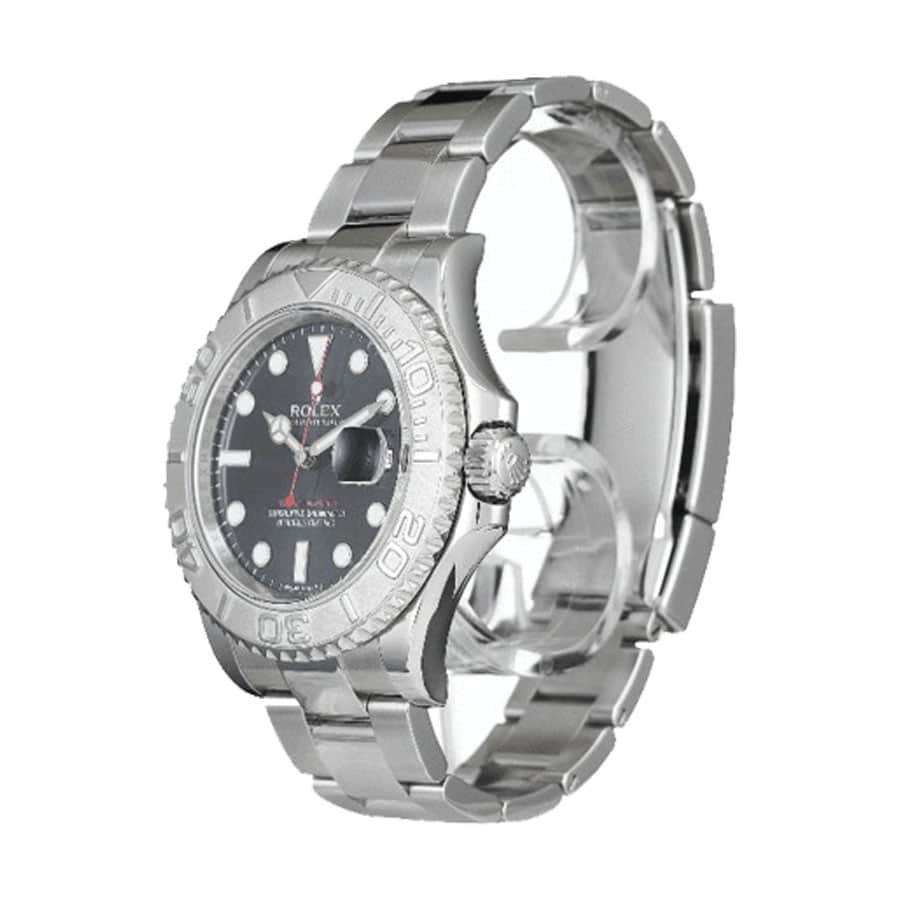 Rolex Yacht-Master 116622 Super Clone : Rolesium Platinum Bezel Rhodium Dial 40mm