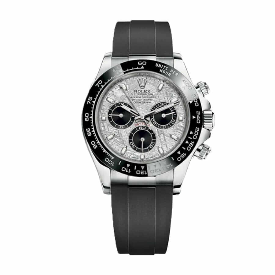 Rolex Daytona 116519LN Super Clone: 40mm White Gold Meteorite Dial
