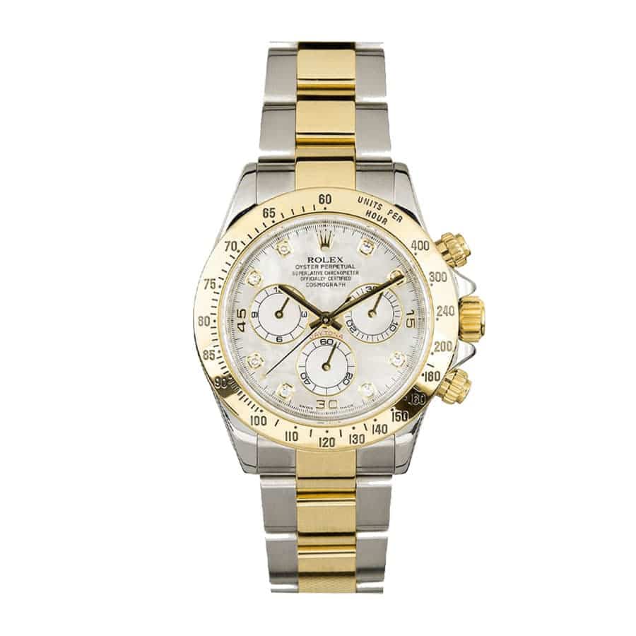 Rolex Daytona 16523 Super Clone: Cosmograph Two-Tone Champagne Dial
