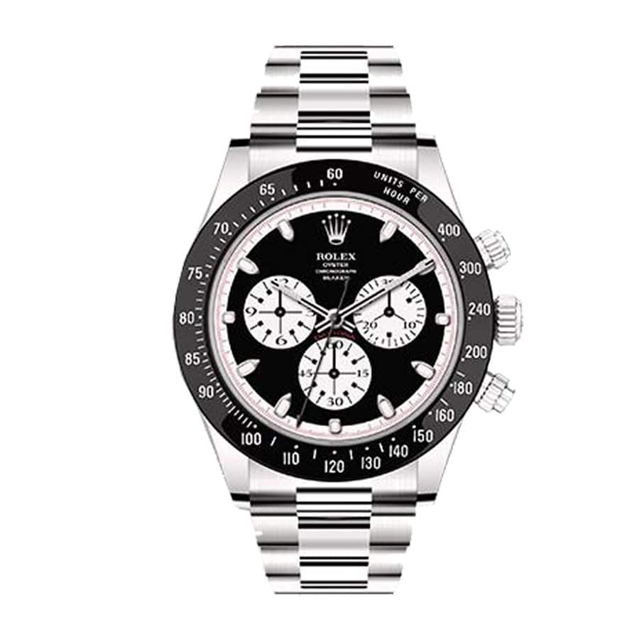 Rolex Cosmograph Daytona 116500LN Super Clone: 40mm Steel Black Dial