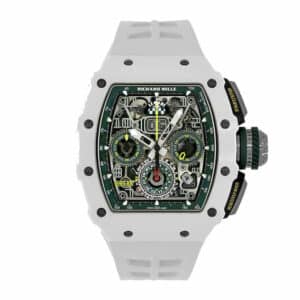 Richard Mille RM 11-03 Le Mans Classic Super Clone : White ATZ Ceramic Flyback Chronograph