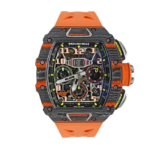 Richard Mille RM 11-03 Super Clone: McLaren Carbon TPT Flyback Chronograph