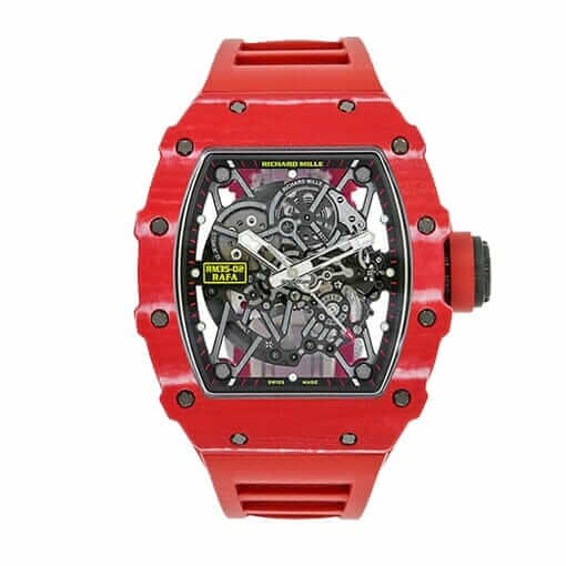 Richard Mille RM 35-02 Super Clone: Rafael Nadal Red Quartz TPT Automatic Skeleton