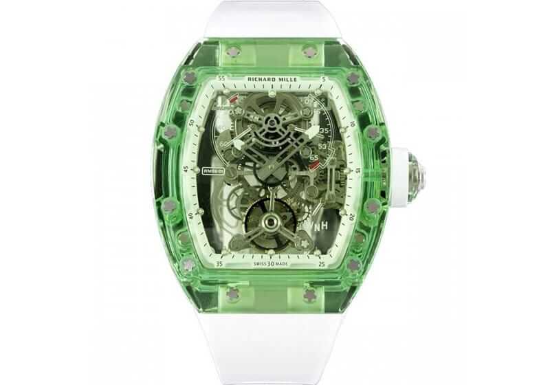 Richard Mille RM 056-02 Super Clone : Felipe Massa Green Sapphire Tourbillon