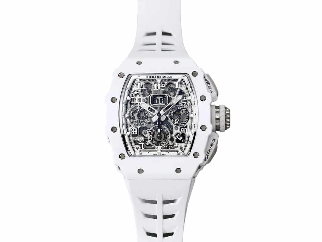 Richard Mille RM 11-03 Super Clone : Titanium White Flyback Chronograph