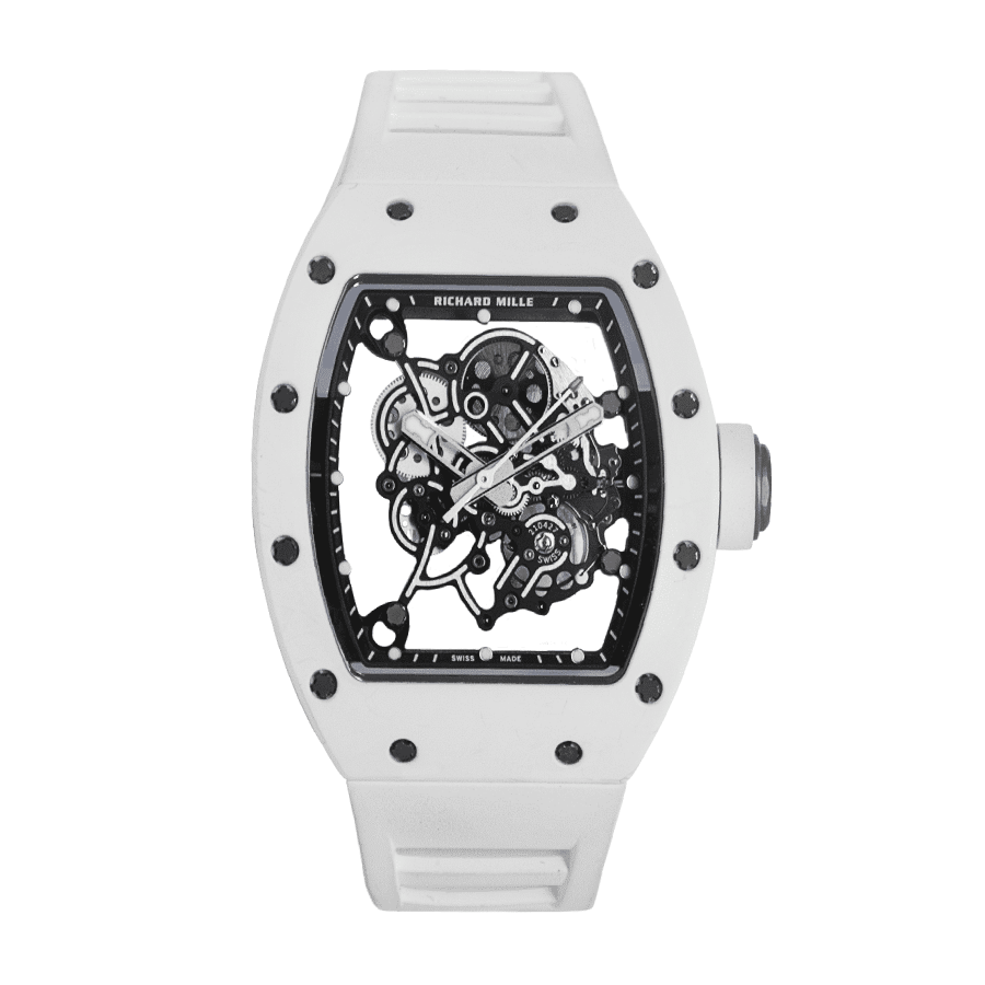 Richard Mille RM 055 Super Clone Bubba Watson: Standard White ATZ Ceramic