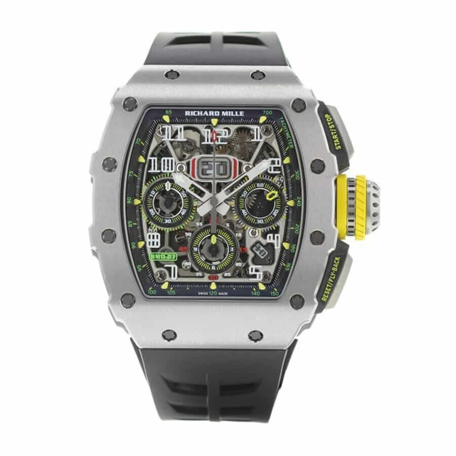 Richard Mille RM 011-03 Super Clone : Titane Automatic Flyback Chronograph